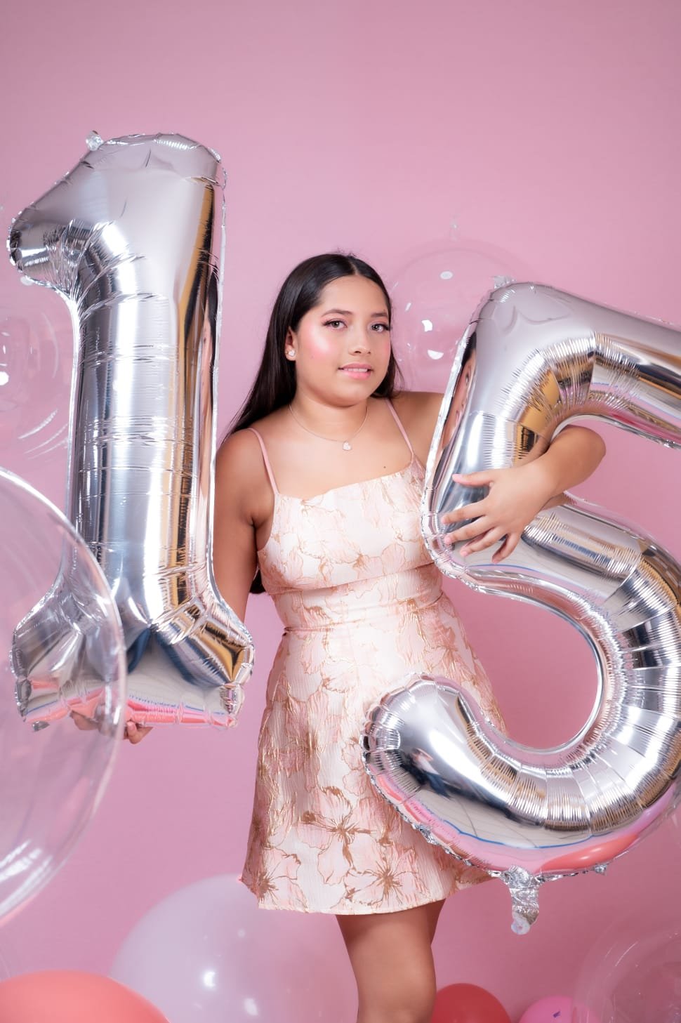 Talía en su sesión de XV años